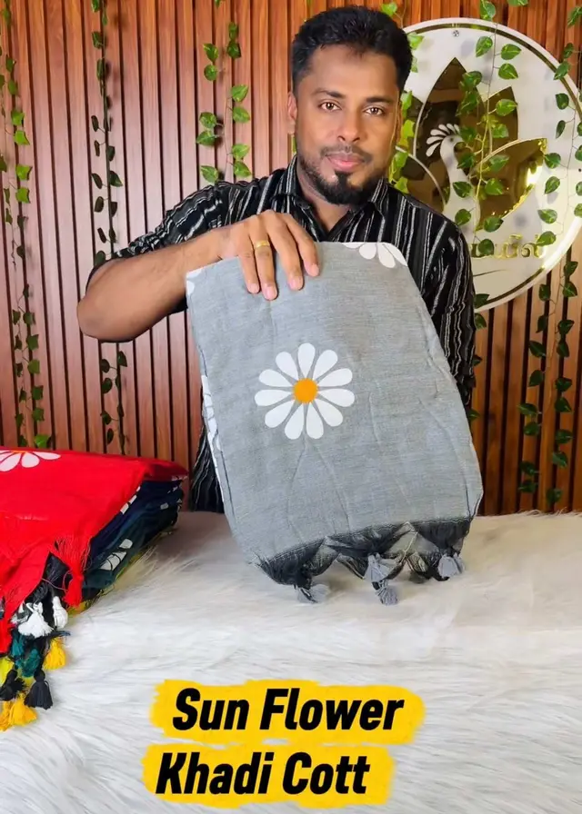 Khadi Cotton Sarees – A