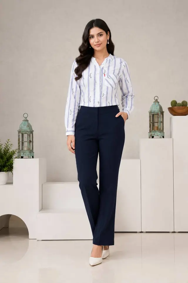 Office Shirt Blouse – B – Vannamayil Sri Lanka